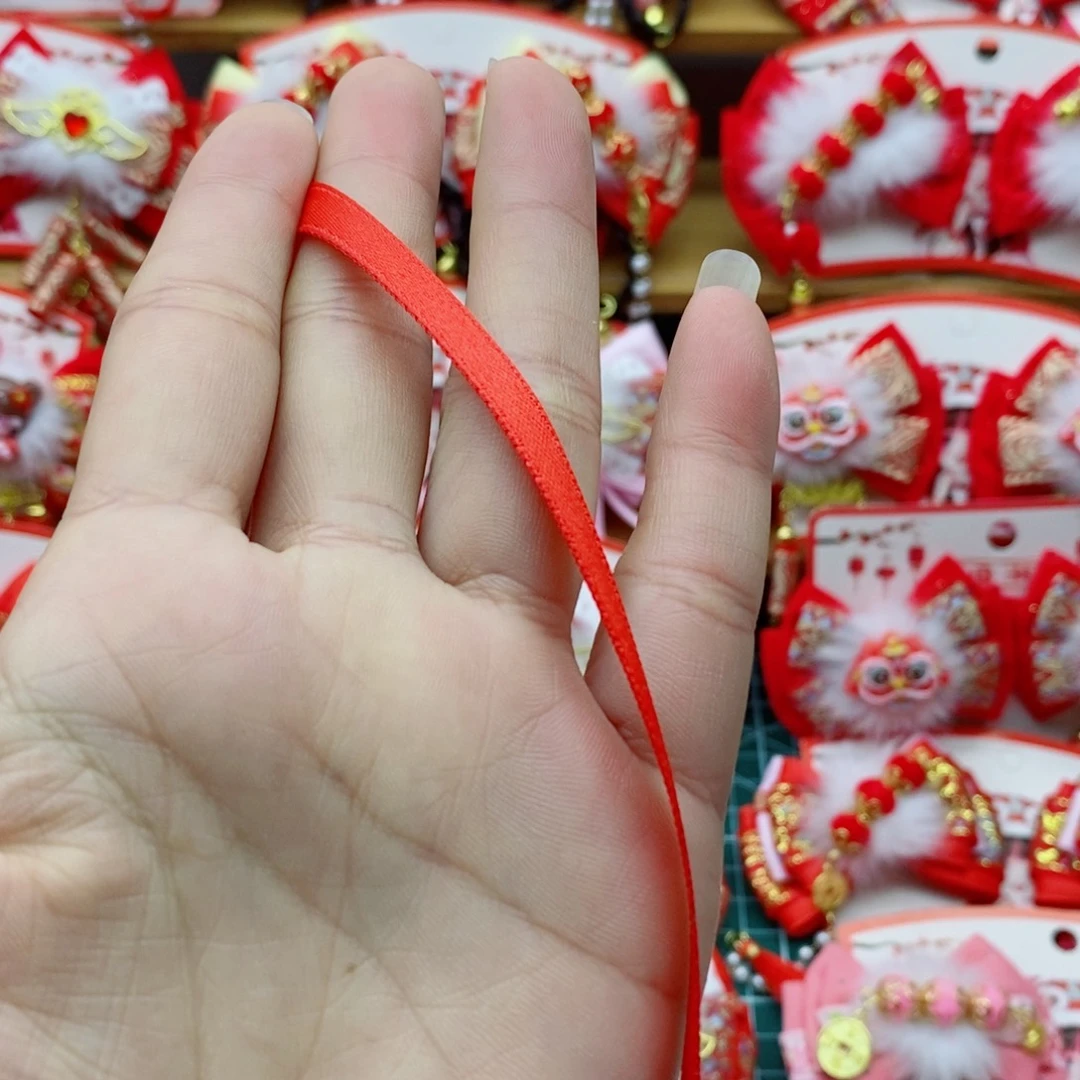 0.6棉带 红色一盘25码