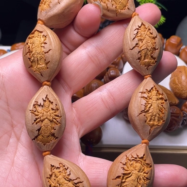 橄榄核手串天神手串