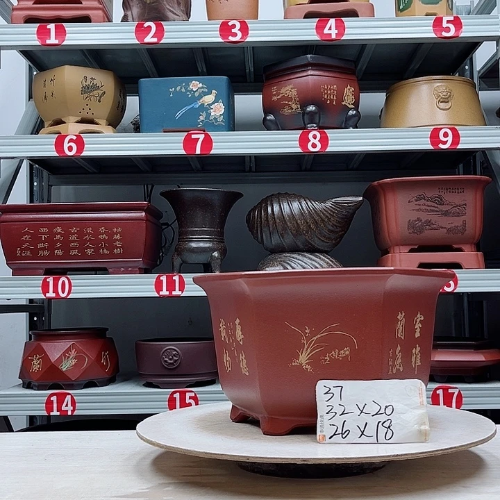 花盆紫砂紫砂花盆