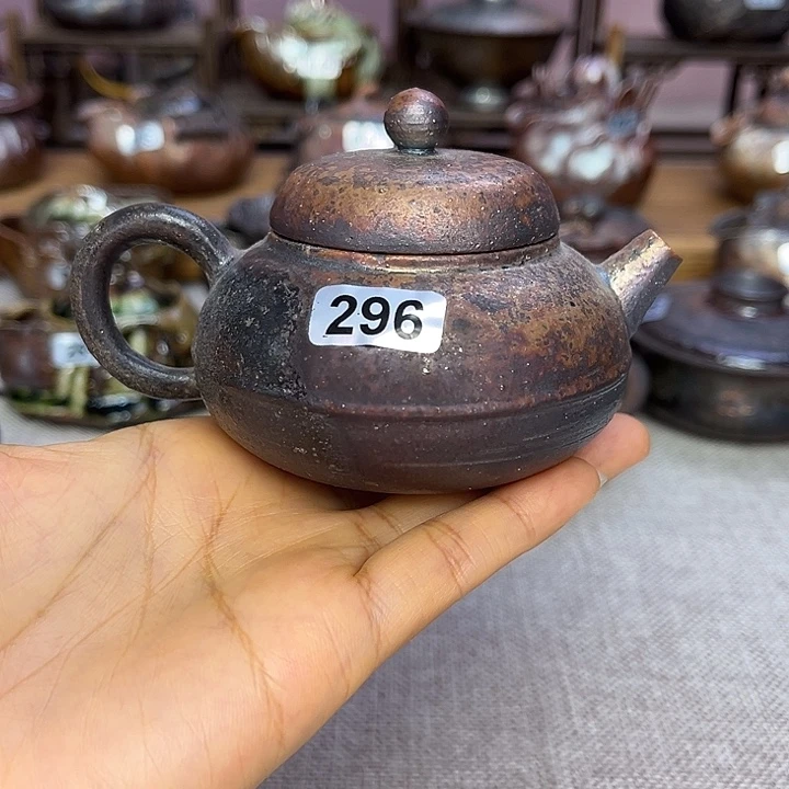 裸柴烧陶瓷手工茶器