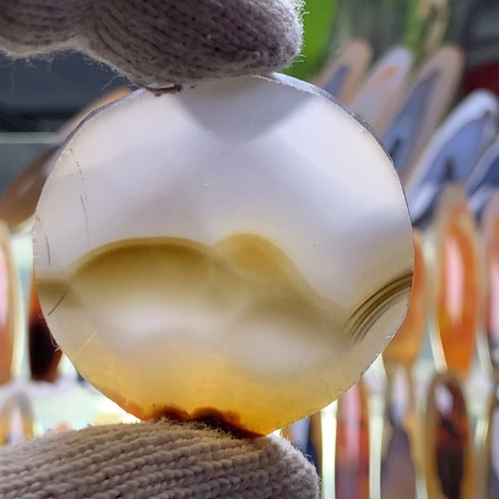 未镶嵌玛瑙/玉髓珠宝半成品76