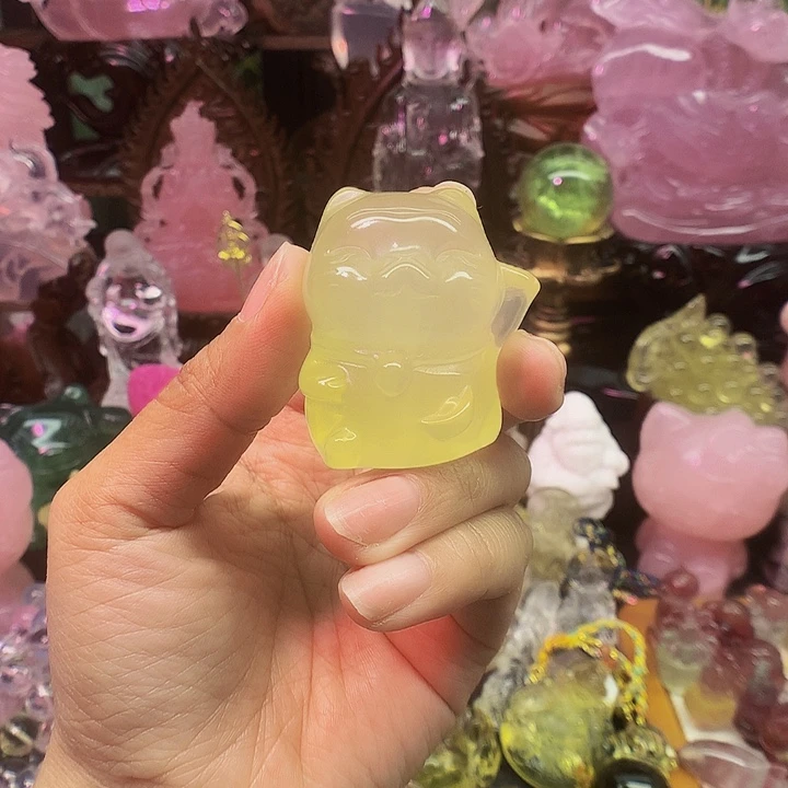 颈饰未镶嵌水晶福利招财猫