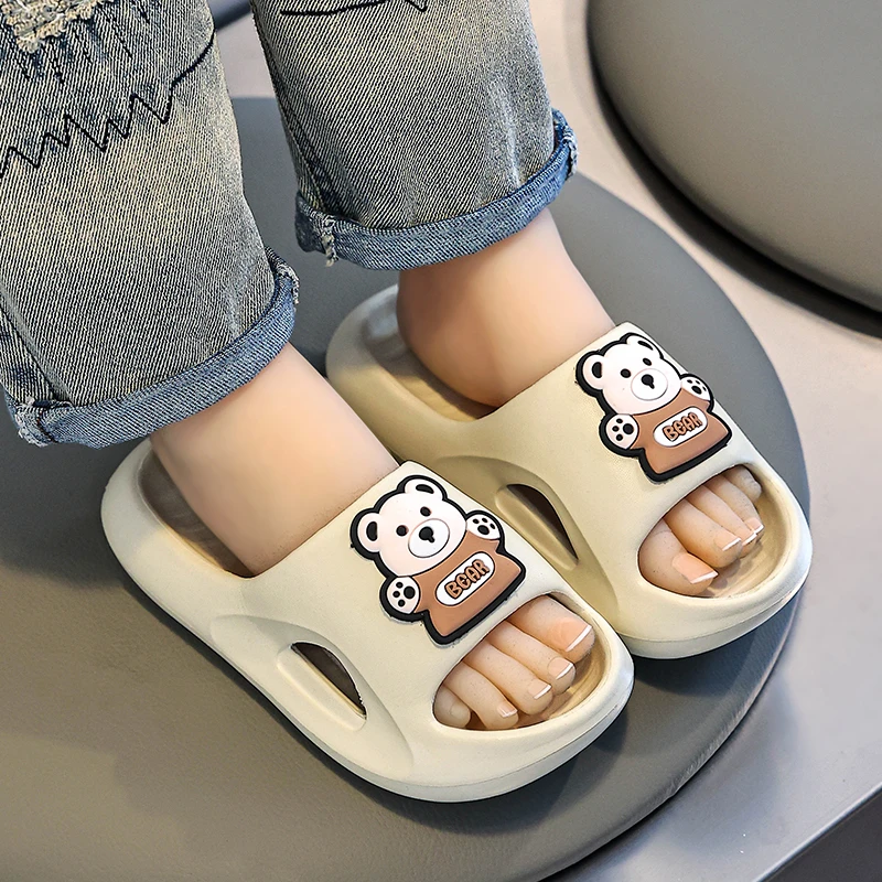 EVA儿童凉拖鞋男童夏季卡通可爱室内浴室洗澡防滑软底凉拖女童