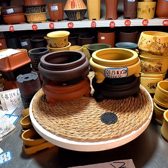 宜兴紫砂花盆盆紫砂