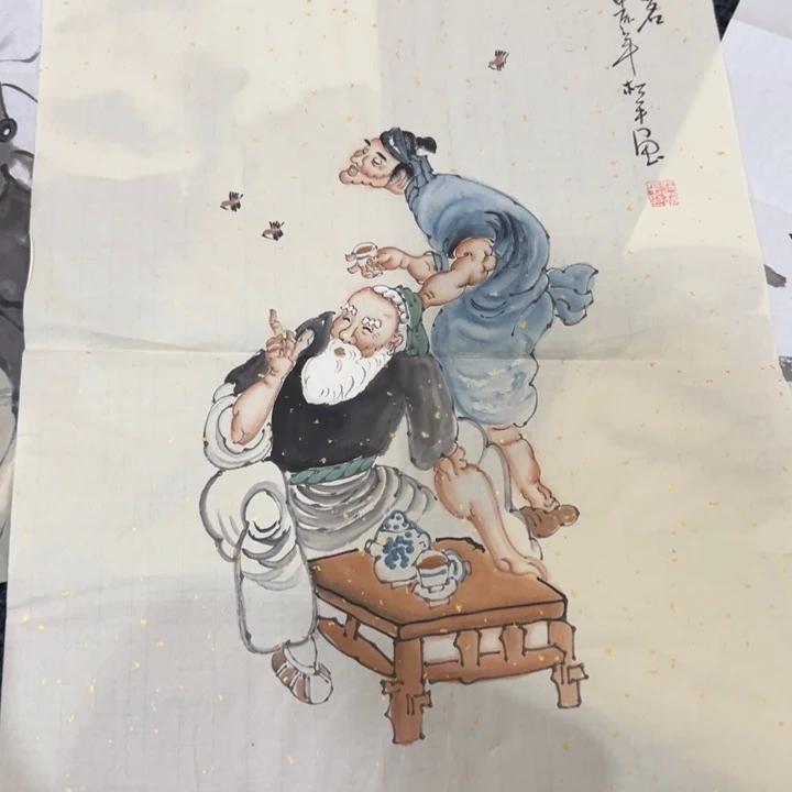 尚谷里年画画画画