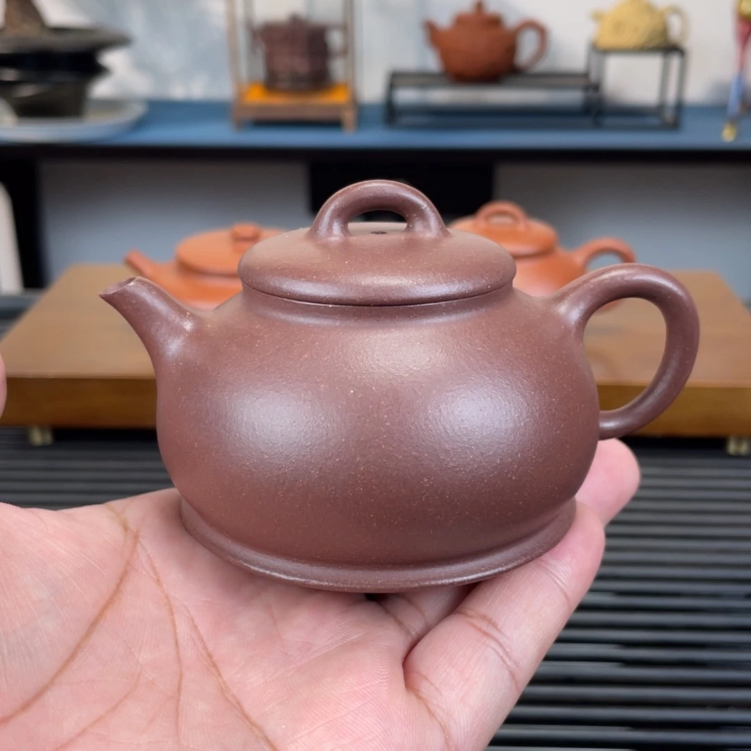 茶壶紫砂紫泥无相150cc