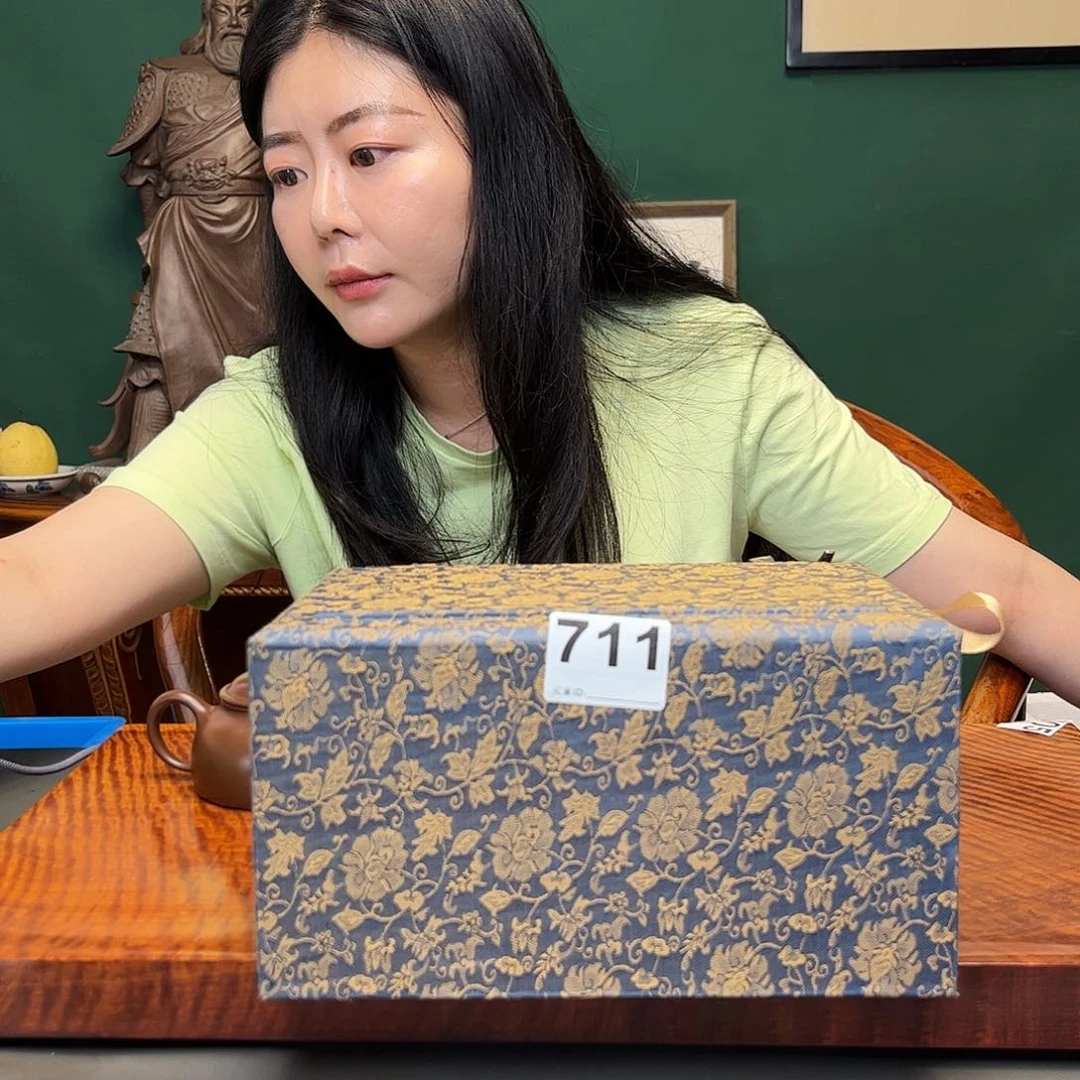 紫砂茶宠大雪紫砂711