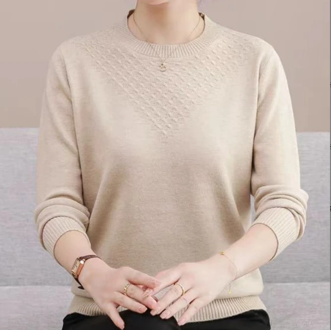 大庆仓 加绒女士针织衫 货号：B1-B200（均码80-150斤）(编）