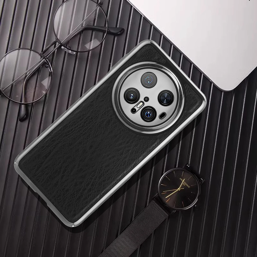 适用【华为Mate70Pro】高档手机壳树纹皮套高端超薄防摔商务全包