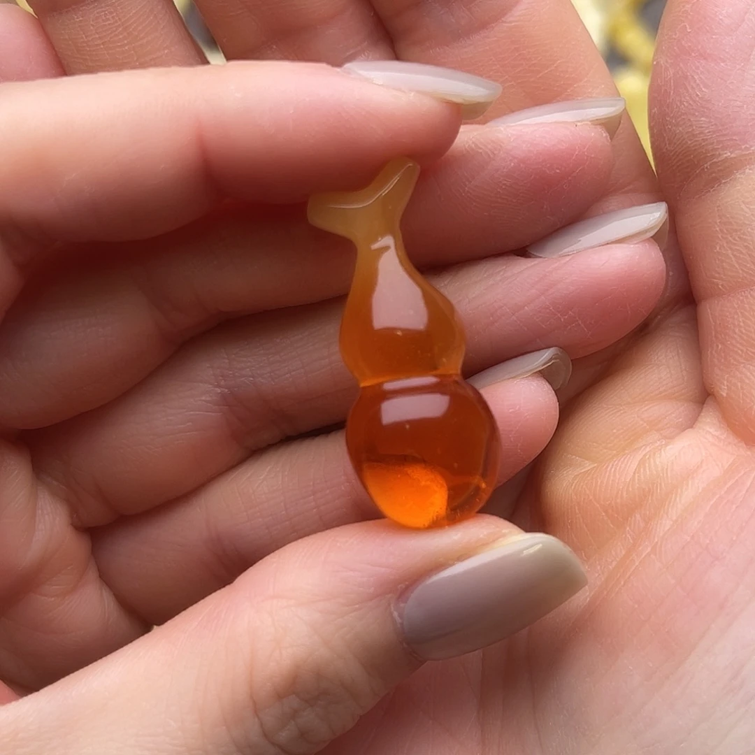 蜜蜡未镶嵌裸石蜜蜡葫芦鸽