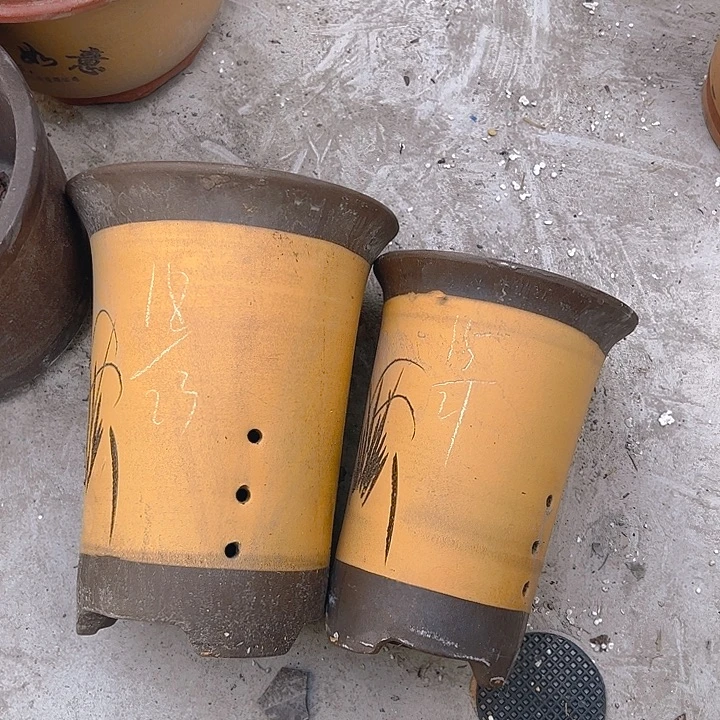 紫砂花盆特价清仓处理