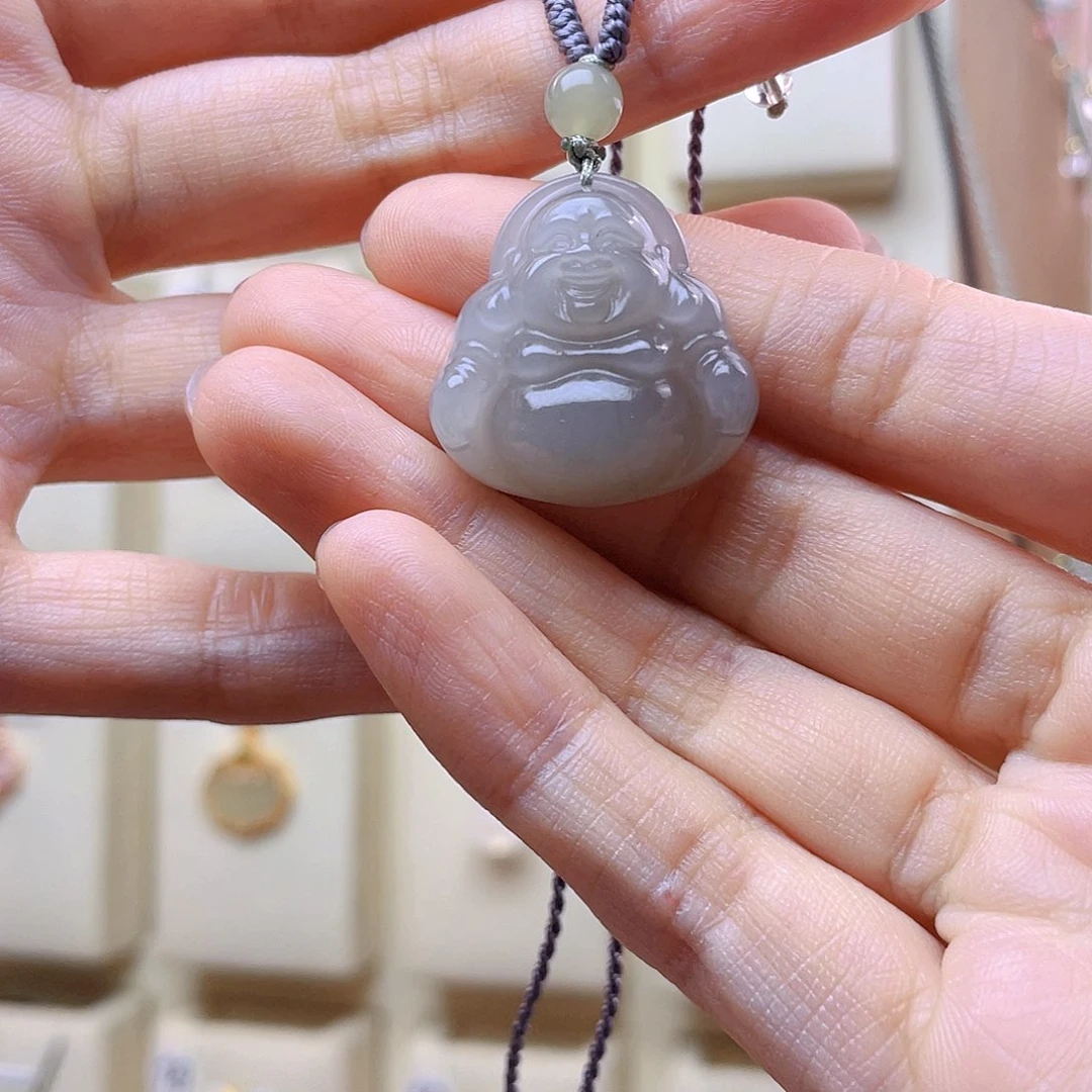 和田玉未镶嵌吊坠(赠链)悠*