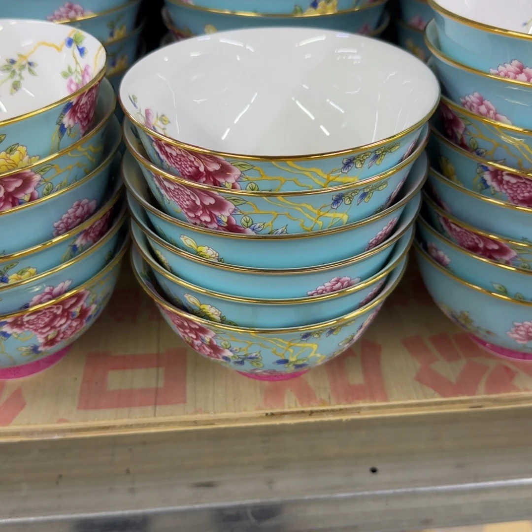 瓷景德镇珐琅彩餐具