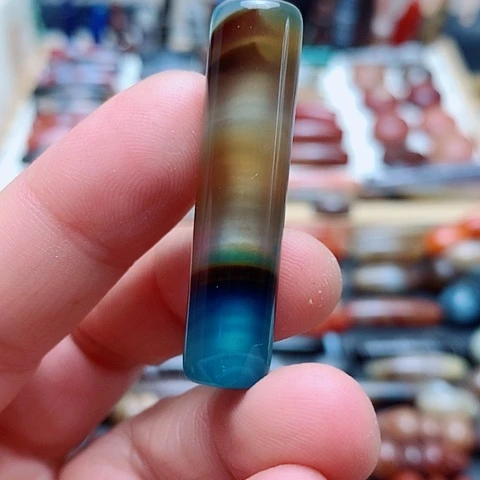 玛瑙/玉髓合金颈饰