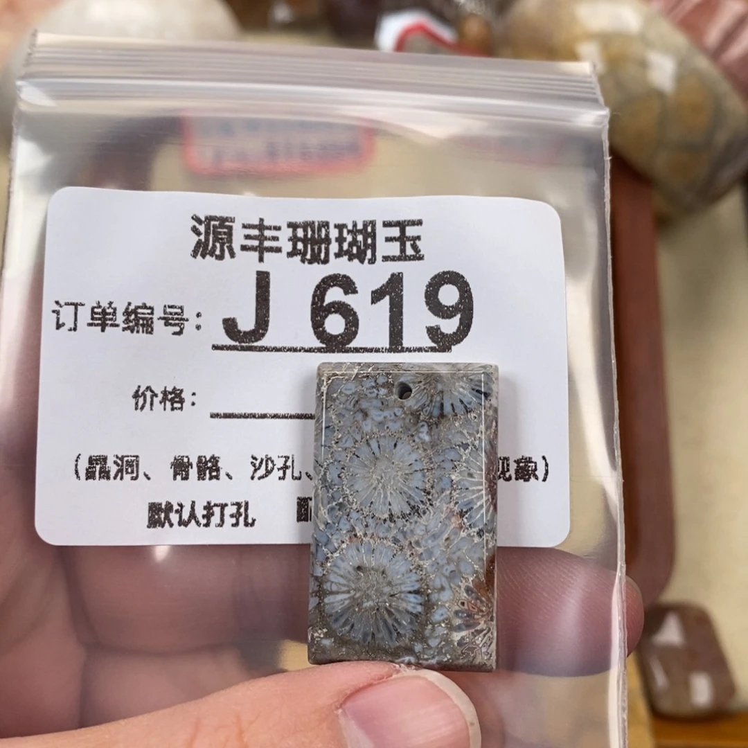 硅化玉颈饰未镶嵌W*L