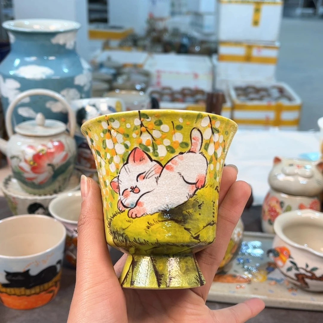 景德镇陶瓷手工杯