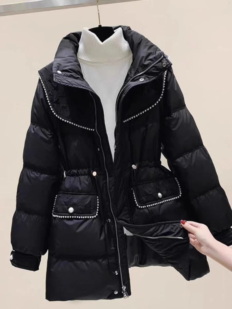 2025新款泡芙面包加厚羽绒服100-299