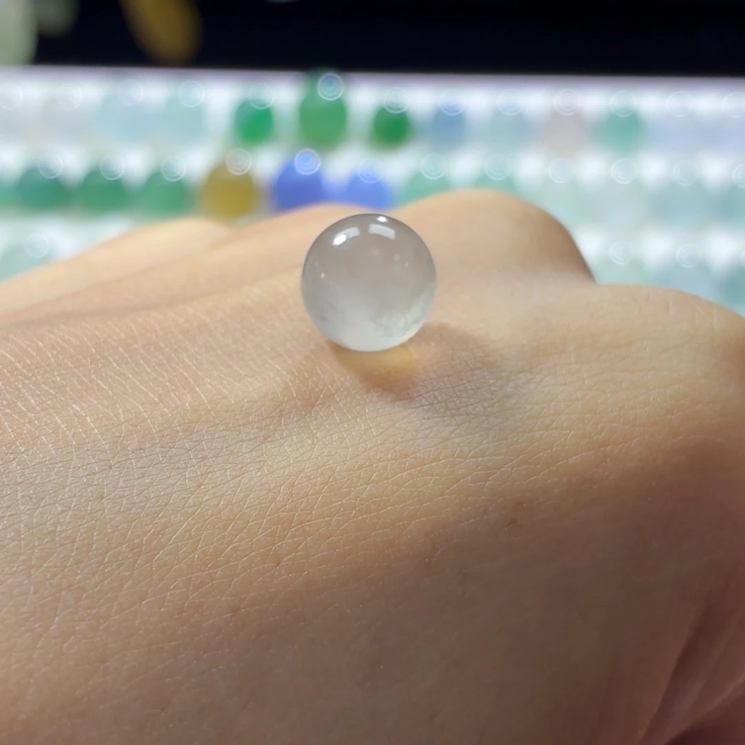 定制翡翠未镶嵌卡10➕冰咖