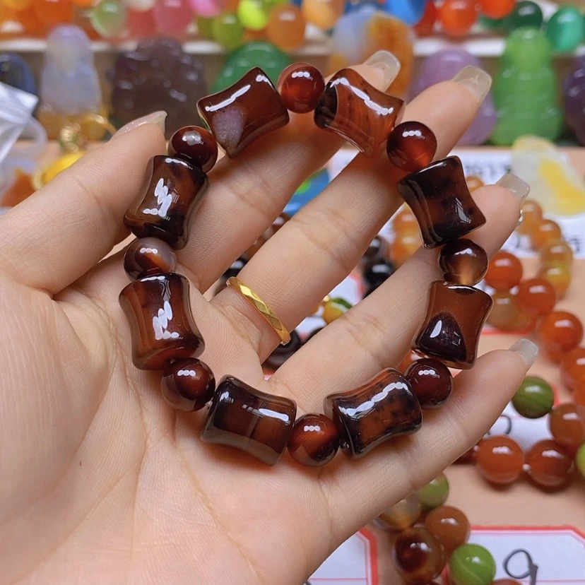 【闪购商品】玛瑙/玉髓玉牌未镶嵌道*