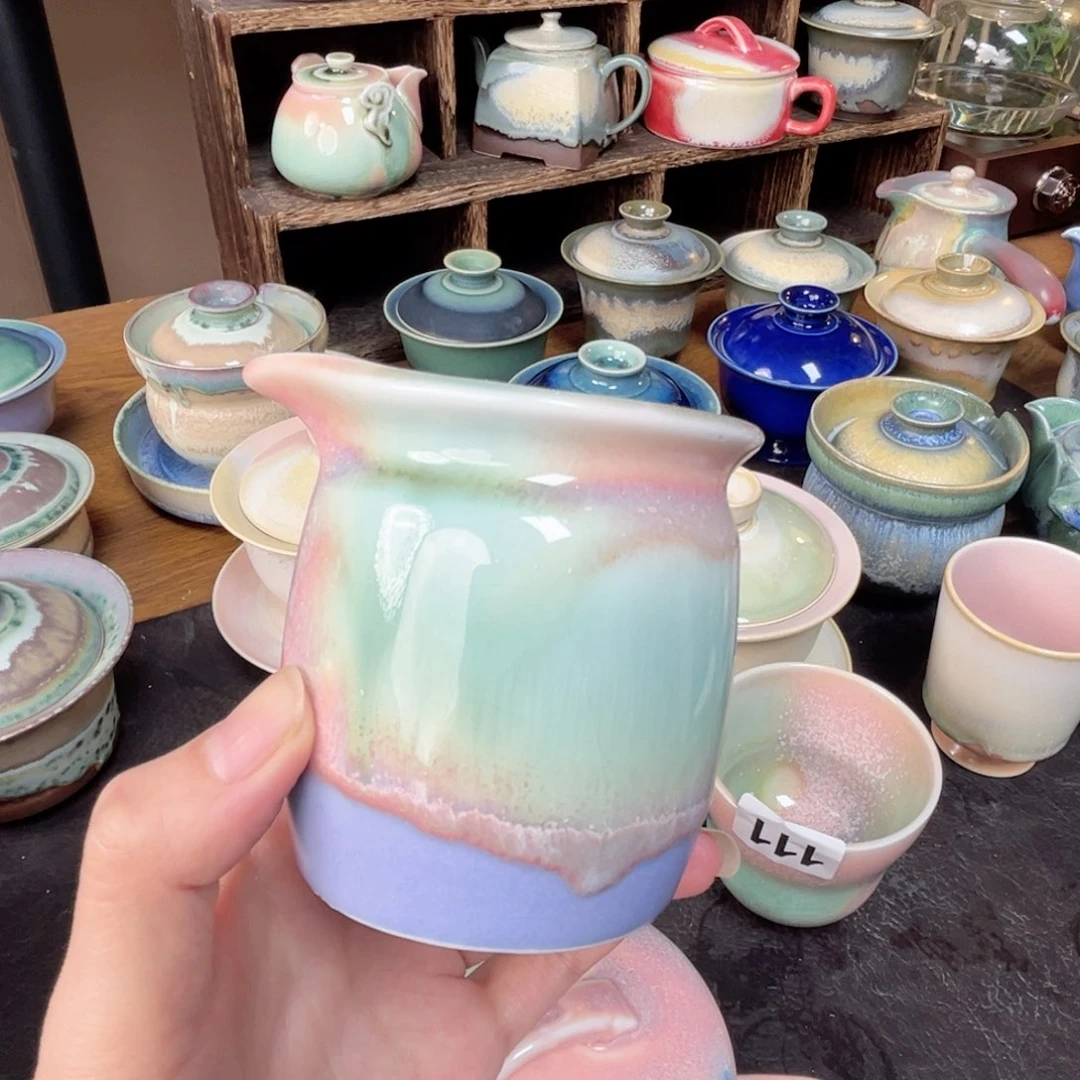 杯哈**红景德镇纯手工柴烧茶器