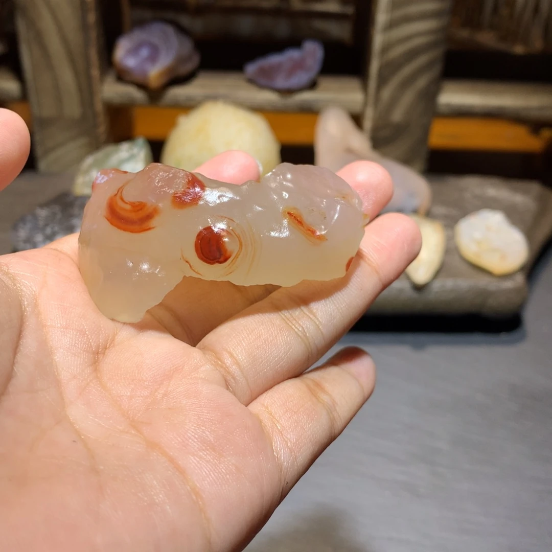 未镶嵌玛瑙/玉髓珠宝奇石