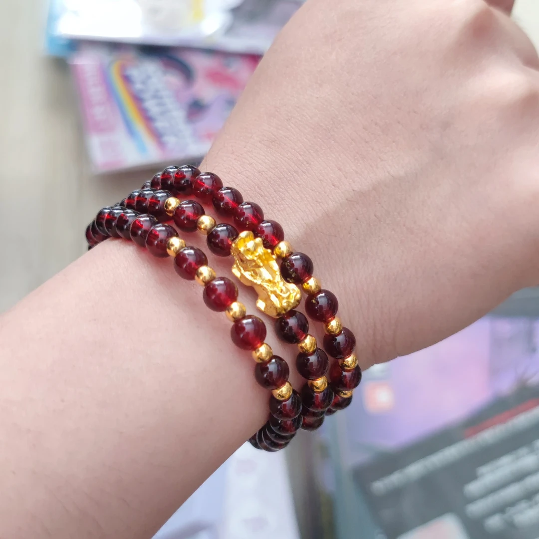 铁合金玻璃手链 精美手链1盒12个