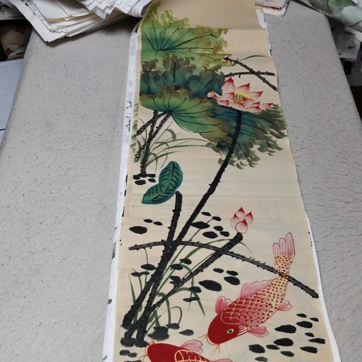 菩****国画国画花鸟花鸟花鸟