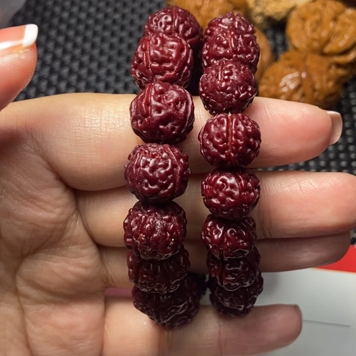 武***叔文玩核桃把件手串