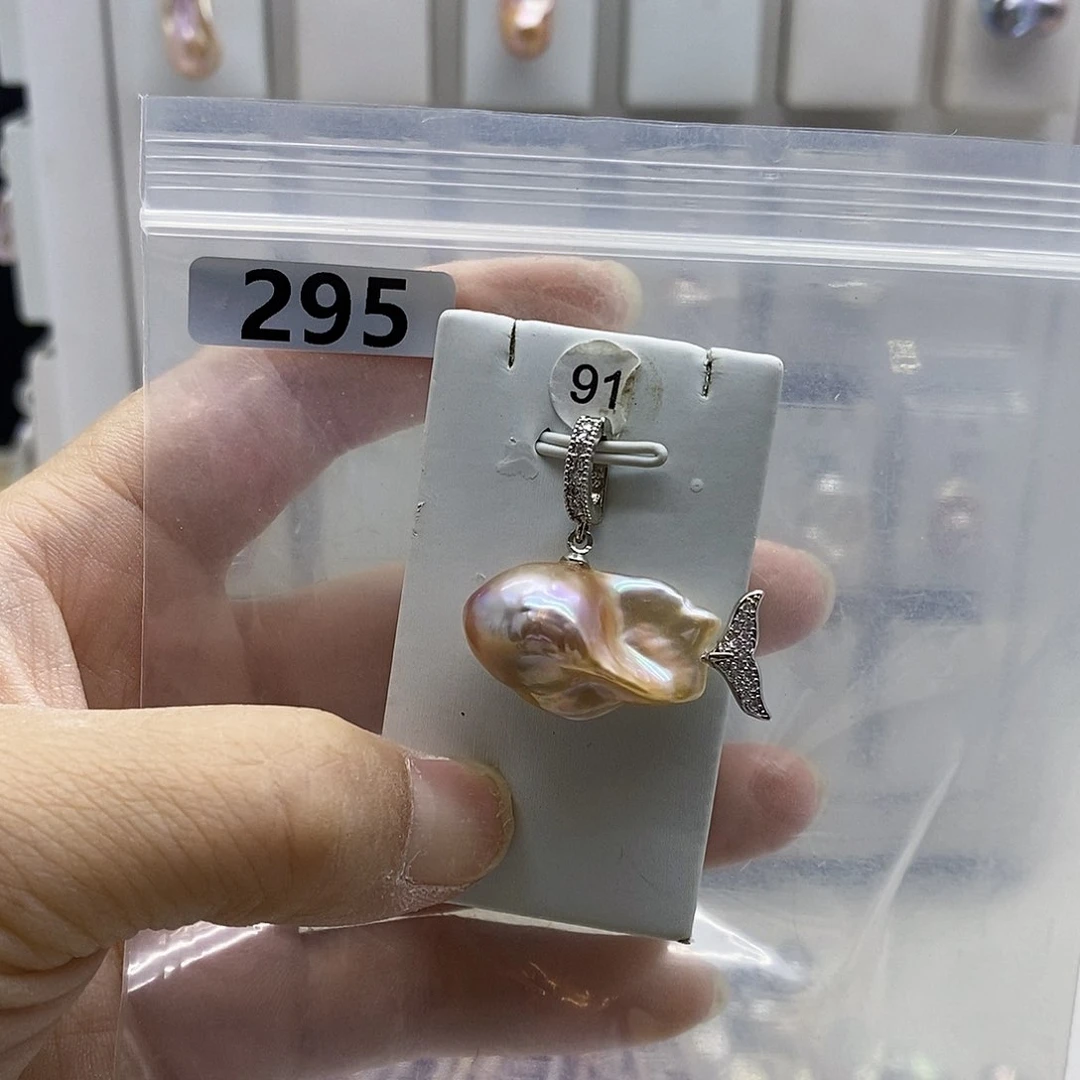 颈饰合金淡水珍珠