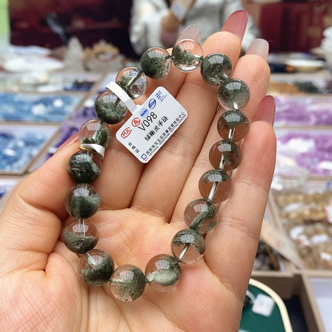 水晶手链未镶嵌V098聚宝盆11m