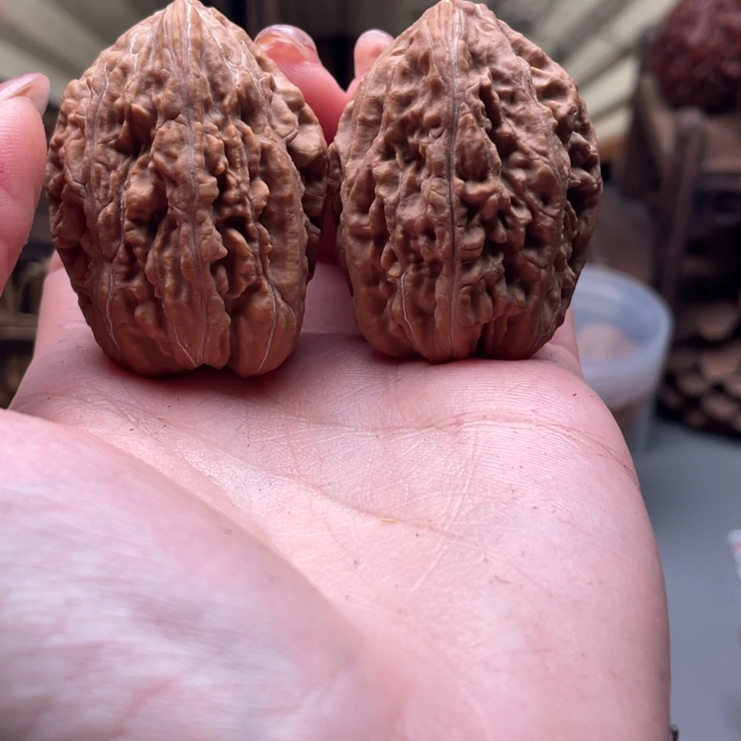 文玩核桃把件楸刀鱼48