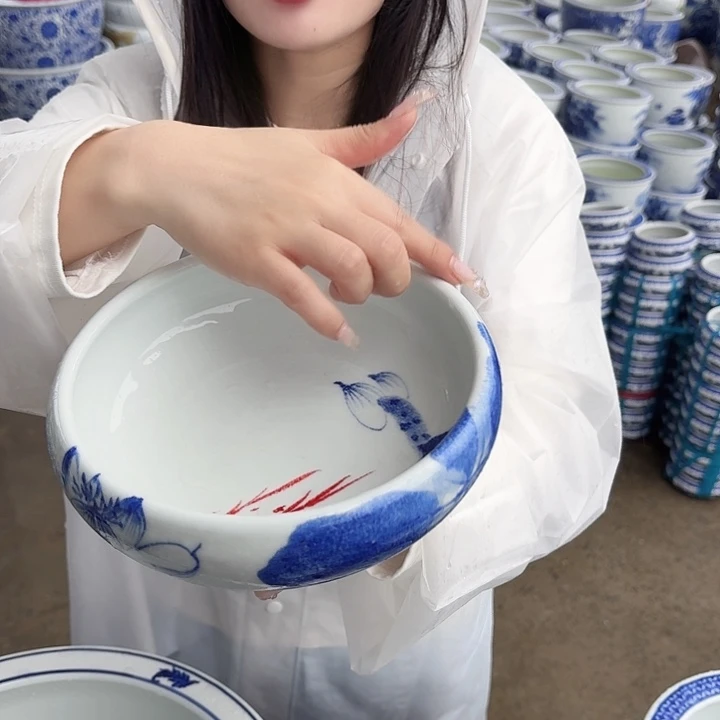 瓷片口径20厘米 高度6厘米