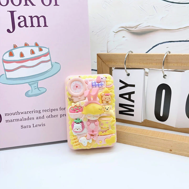 （团单）527手工萌粒无线充  DIY创意摆件