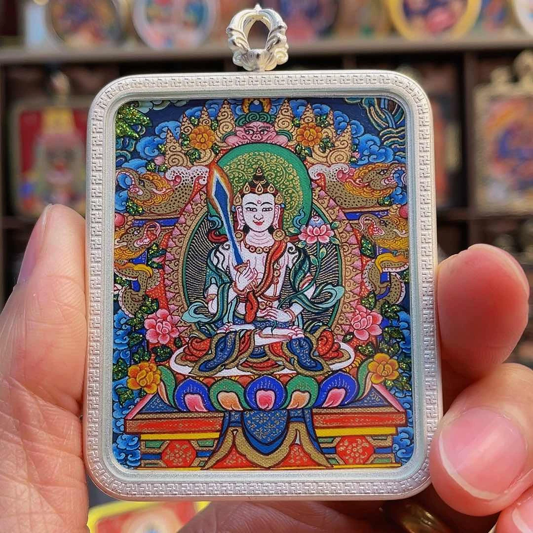 卷轴画乐*纯手绘唐卡