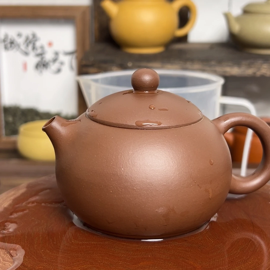 茶壶紫砂底槽清西施壶 200cc