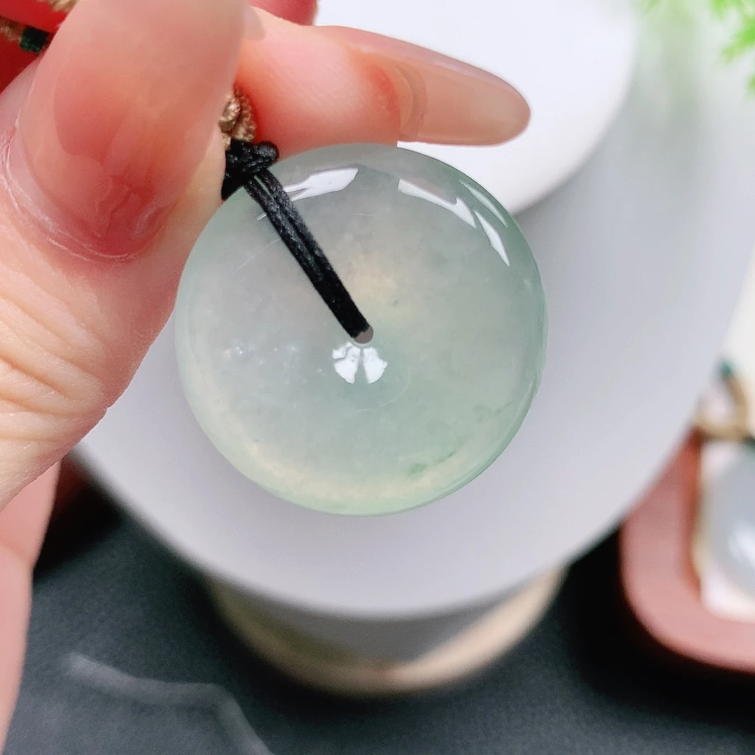 颈饰未镶嵌翡翠平安24.3-6