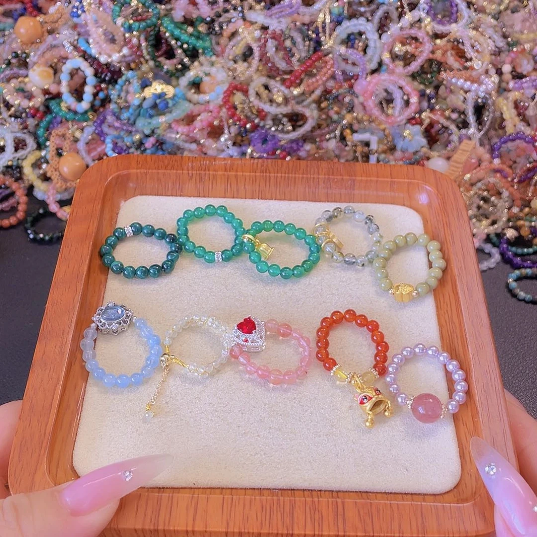 戒指未镶嵌水晶?****原创