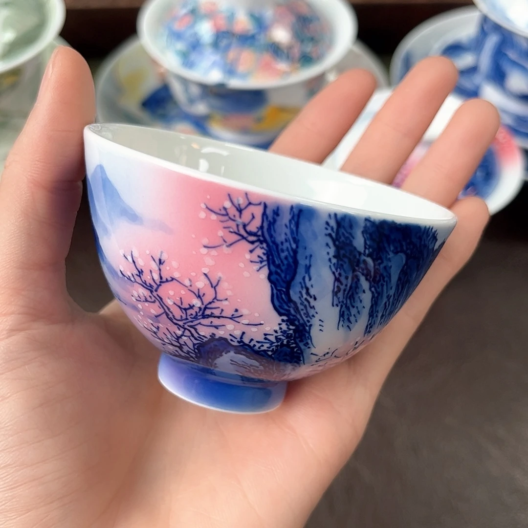 手绘高温瓷器瓷器