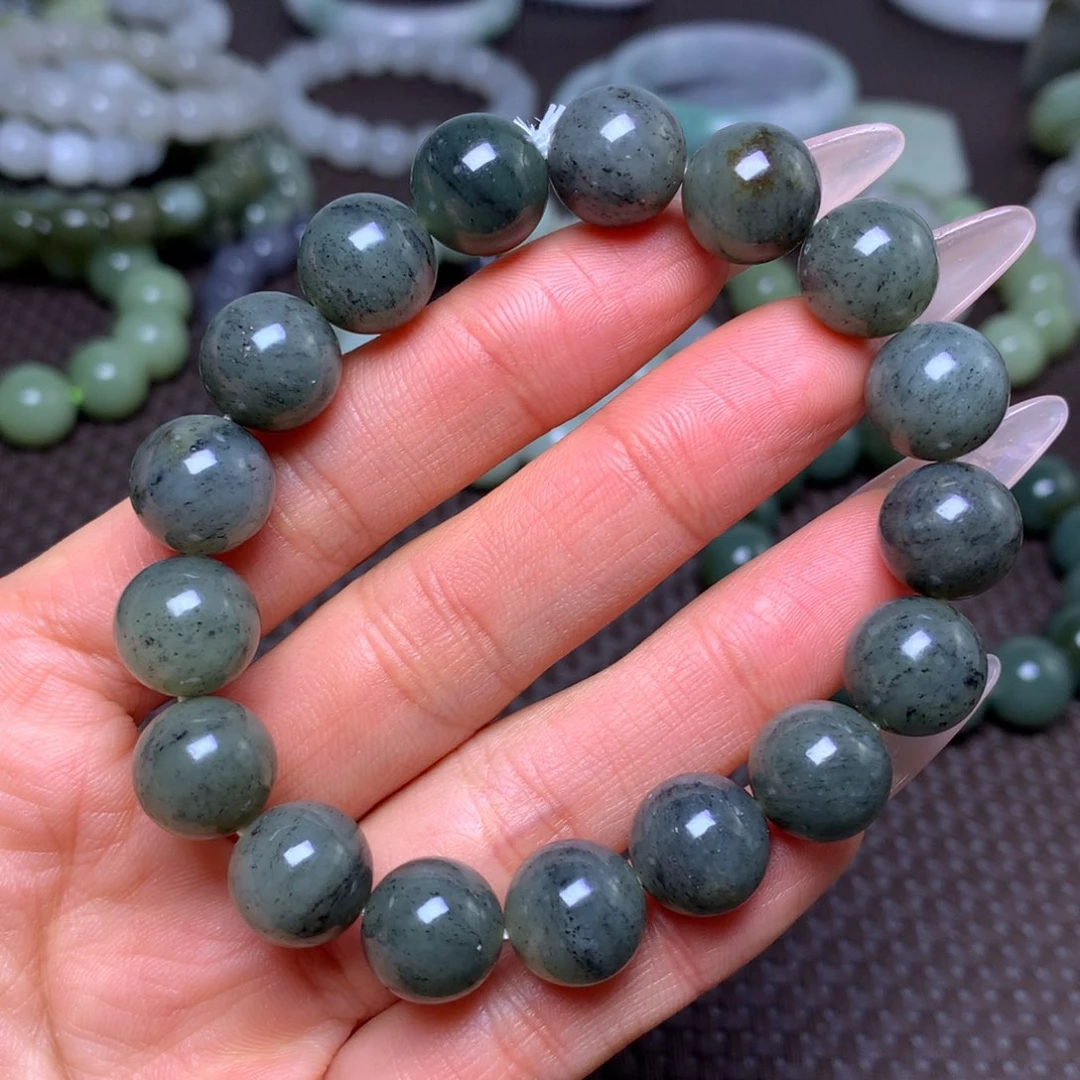 未镶嵌手串和田玉卡12