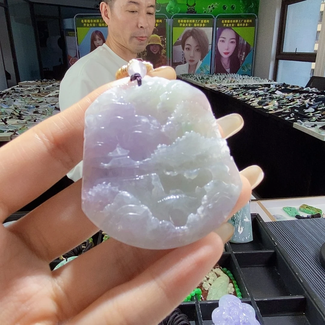 颈饰未镶嵌翡翠翡翠
