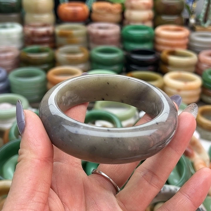 合金手镯石英质玉