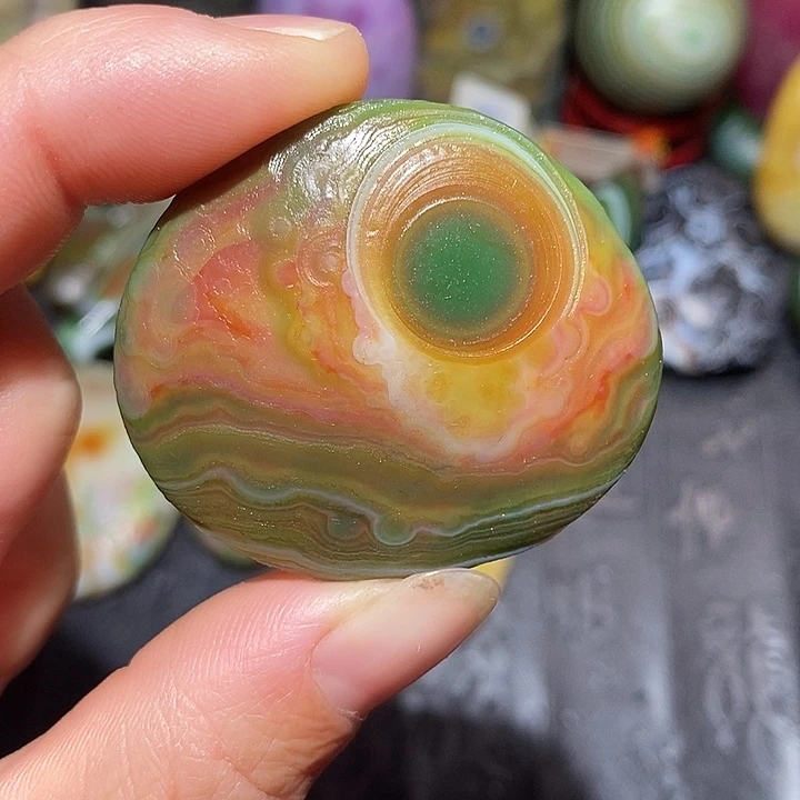 玛瑙/玉髓合金颈饰