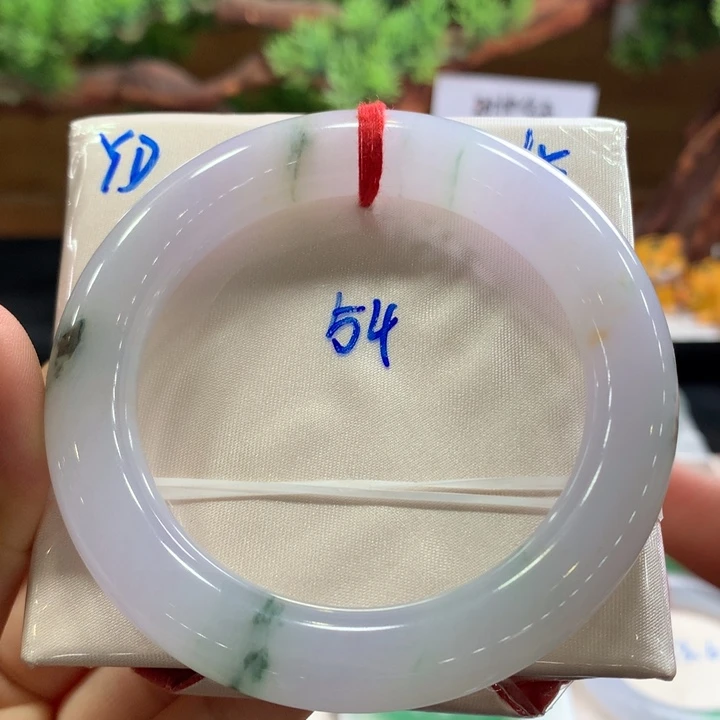 翡翠手镯未镶嵌4号胖圆