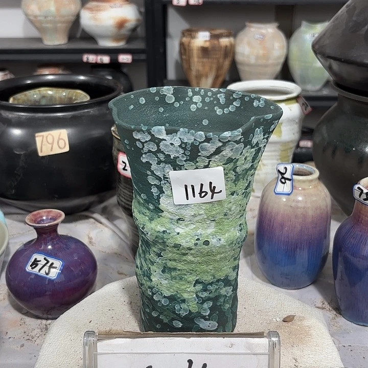 摆件高21，口13，无孔1164