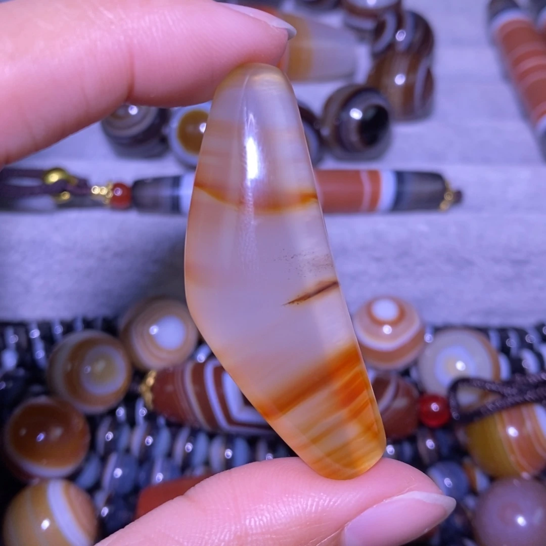 玛瑙/玉髓未镶嵌颈饰