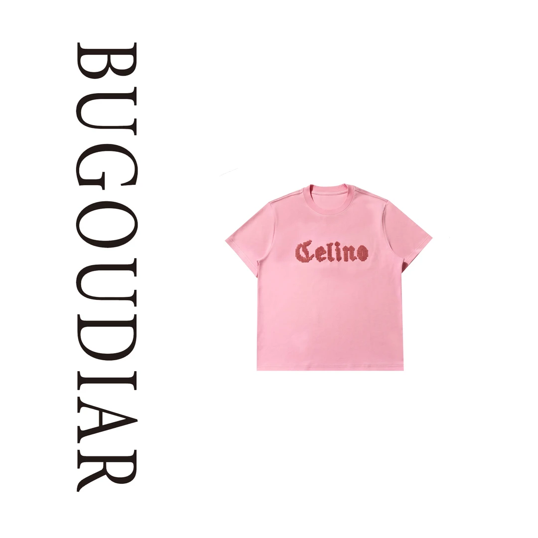 新款简约圆领短袖袖T恤BU2025T071