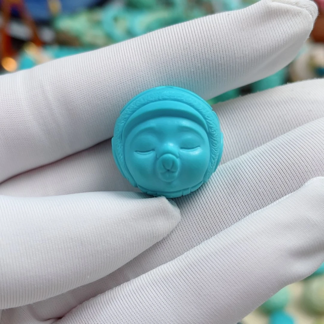 未镶嵌绿松石珠宝奇石