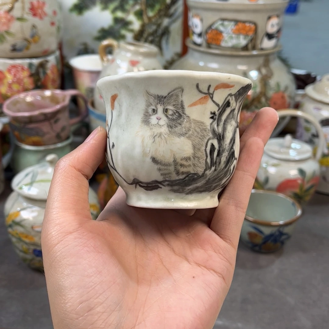 景德镇陶瓷手工杯
