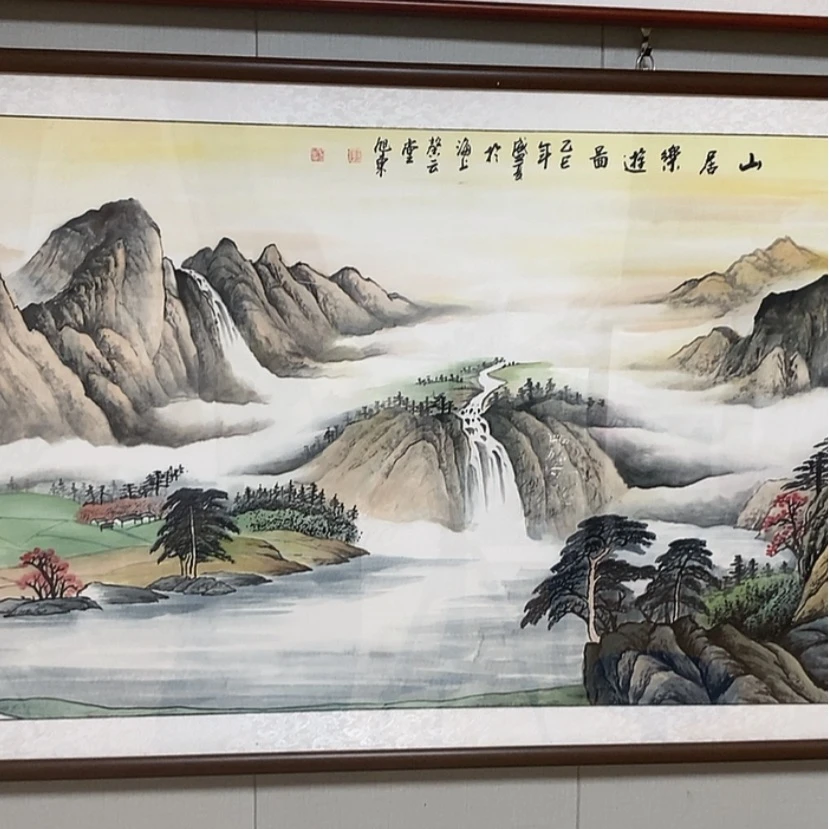 【闪购商品】国画手绘国画带框