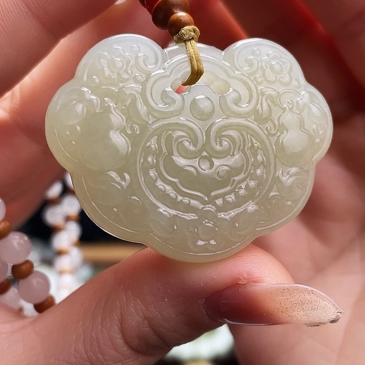 和田玉挂件未镶嵌定制发货